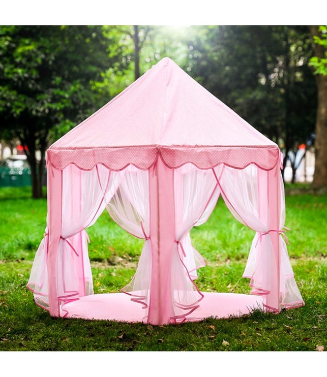Bērnu telts Tent for Children with Curtains, 135 cm x 135 cm