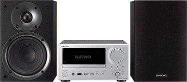 Mūzikas centrs Onkyo CS-375D-SB Silver, 40 W, sudraba