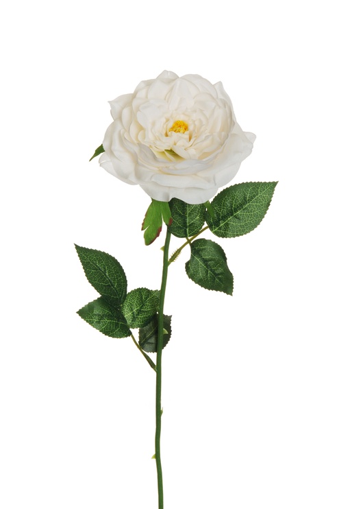 Искусственный цветок Artificial Flower Rose White 53 cm 80-354990