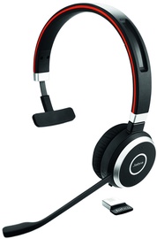 Belaidės ausinės Jabra Evolve 65 Mono MS, juoda