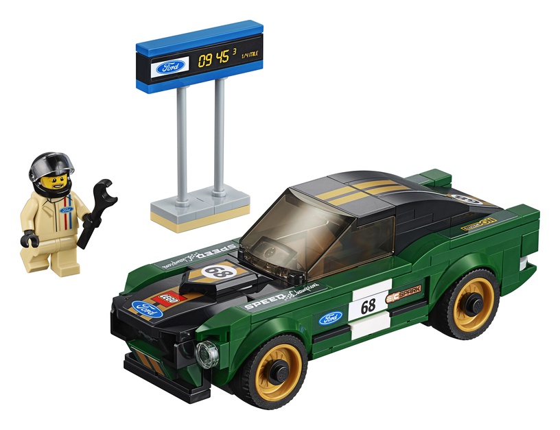 Конструктор LEGO® Speed Champions 1968 Ford Mustang Fastback 75884 75884