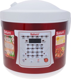 Multifunktsionaalne toiduvalmistaja Saturn ST-MC9208 Red