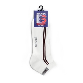 Zeķes Bisoks Sport, balta, 43-46