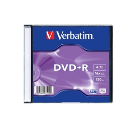 Накопитель данных Verbatim, 4.7 GB