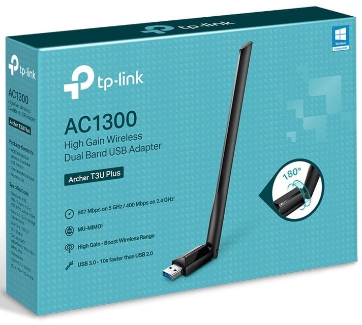 Tp link archer t3u какой чипсет