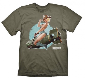 Gaya Entertainment T-Shirt Wolfenstein Pinup Olive M