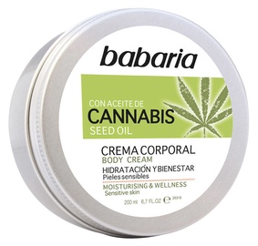 Ķermeņa krēms Babaria Cannabis, 200 ml