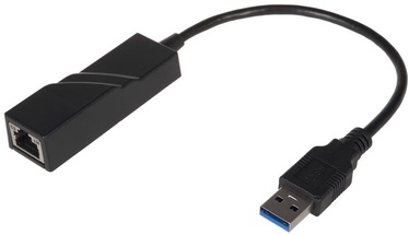 Maclean MCTV-581 USB to RJ-45 Adapter Black
