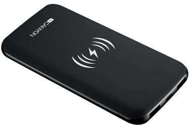 Canyon Power Bank with Wireless Charger 8000mAh Black
