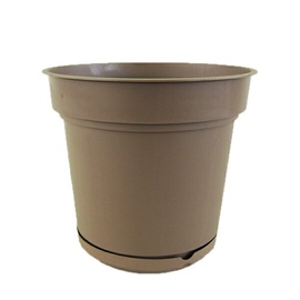 SN Plastic Flower Pot Hydral D48 Brown 406