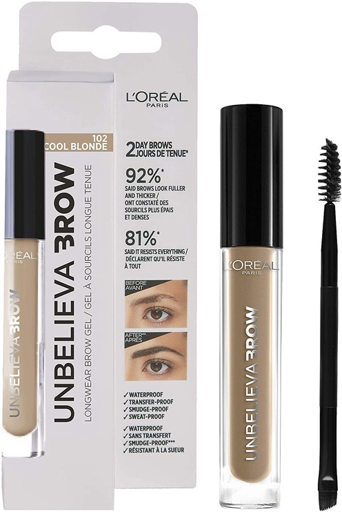 Uzacu gēls L´Oréal Paris Unbelieva Brow 102 Cool Blond