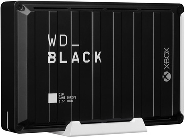 Cietais disks Western Digital, HDD, 12 TB, melna
