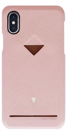 Vix&Fox Card Slot Back Shell For Apple iPhone XS Max Pink