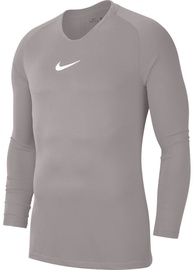 Krekls ar garām piedurknēm, vīriešiem Nike Dry Park First Layer, pelēka, 2XL