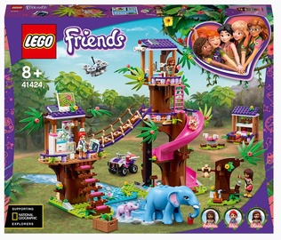 Konstruktors LEGO® Friends Glābšanas bāze džungļos 41424