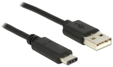 Провод Delock USB / USB USB 2.0 A male, USB 2.0, 1 м, черный