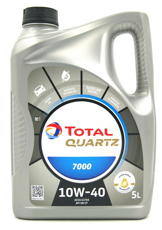 Mootoriõli Total Quartz 7000 10W/40 Engine Oil 5l