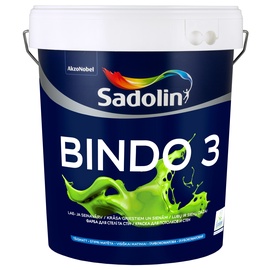 Sienu krāsa Sadolin Bindo 3, balta, 15 l