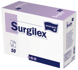 Рабочие перчатки Matopat Surgilex Latex Powder Free Gloves 7.5 50pcs