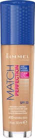 Rimmel London Match Perfection Foundation SPF20 30ml 400