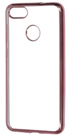 Mocco Electro Jelly Back Case For Huawei Mate 10 Lite Transparent/Rose Gold