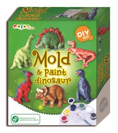 Rotaļu komplekts Mold and Paint Dinosaur 52502216