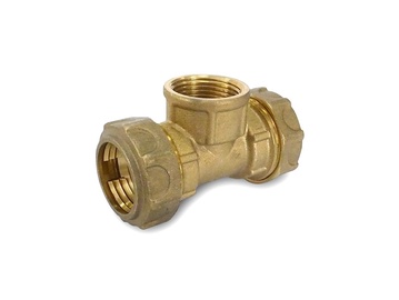 Liitmik kolmik MT HS51002340, 3/4"x25mm, PEM-torule
