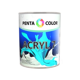 Krāsa dispersijas Pentacolor Acryl 7, 1 l, balta