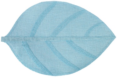 Home4you Leaf Table Mat Blue