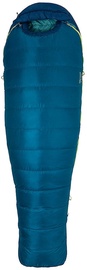 Guļammaiss Marmot Women's Teton 15 Blue, labais, 196 cm