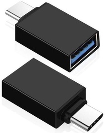 Adapteris Mocco, USB Type C/USB