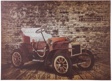 Home4you Picture Route 66 50x70cm Red Car