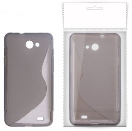 KLT Back Case S-Line Nokia 800 Lumia Silicone/Plastic Black/Transparent