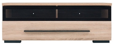 TV galds Black Red White Fever, melna/ozola, 1000x500x370 mm