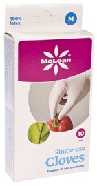 Резиновые перчатки McLean Professional M 10шт
