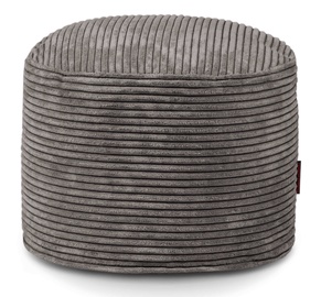Пуф Pušku Pušku Mini Waves, серый, 40 см x 40 см x 30 см
