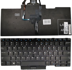Клавиатура Dell, черный, беспроводная