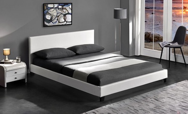 Voodi PAGO, 200 x 160 x 80, valge