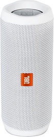 Belaidė kolonėlė JBL Flip 4 Bluetooth Speaker White