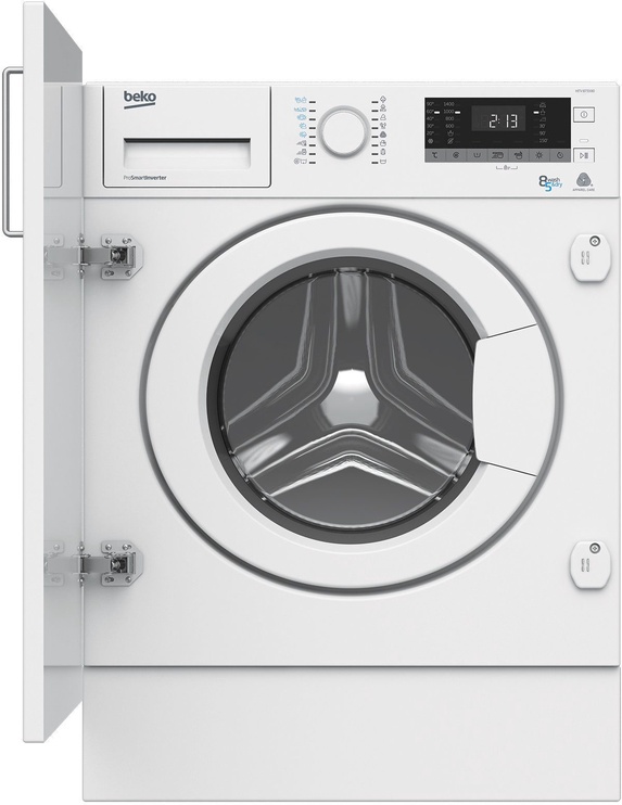 Iebūvēta veļas mašīna - žāvētājs Beko HITV 8733 B0