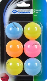 Мячик для настольного тенниса Donic Color Popps, 40 мм, 6 шт.