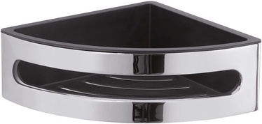 Gedy Maldive Corner Shower Basket Chrome/Black