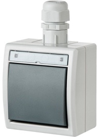 Slēdzis Elektro-Plast Aquant IP65 1201-65 White/Antracite
