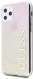 Guess Glitter Gradient Back Case For Apple iPhone 11 Pro Max Rose Gold