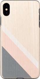 Man&Wood Back Case For Apple iPhone XS Max Pink Suit