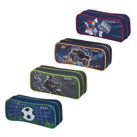 Herlitz Double Pencil Case Mix Boys