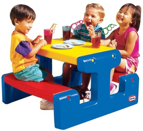 Little Tikes Junior Picnic Table Primary