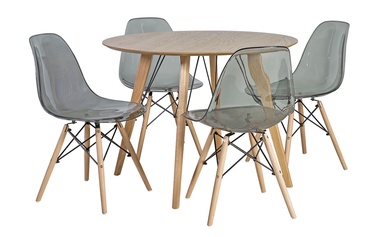 Valgomojo komplektas Home4you Helena/Smoky