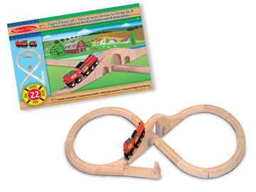 Konstruktors Melissa & Doug Figure Train Set