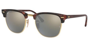 Ray-Ban Clubmaster Flash Lenses RB3016 114530 51mm Silver Flash